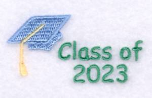 Picture of Class of 2023 Machine Embroidery Design