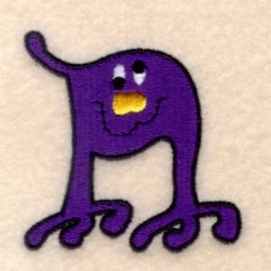 Picture of Silly Monster "N" Machine Embroidery Design