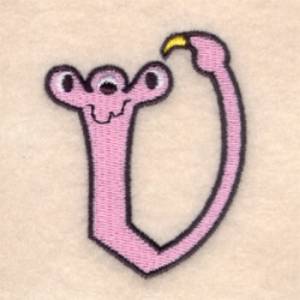 Picture of Silly Monster "V" Machine Embroidery Design