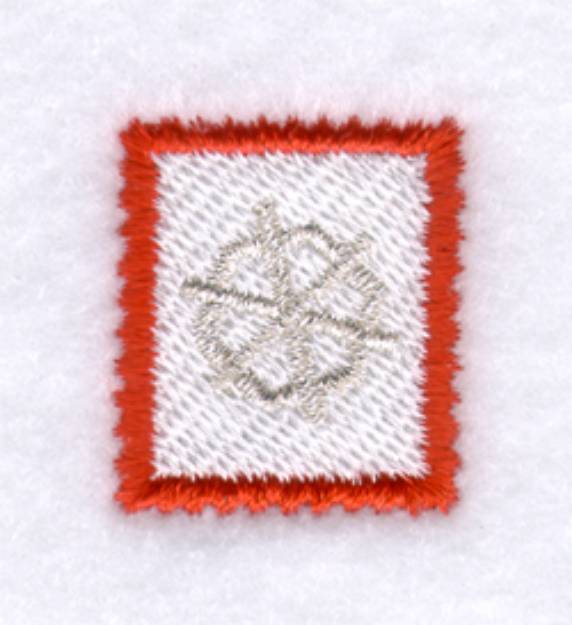 Picture of Snowflake Xmas Stamp Machine Embroidery Design