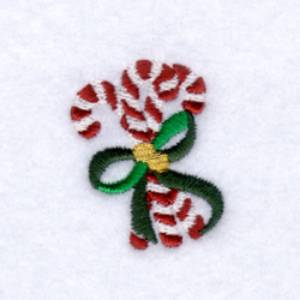 Picture of Mini Candy Canes Machine Embroidery Design