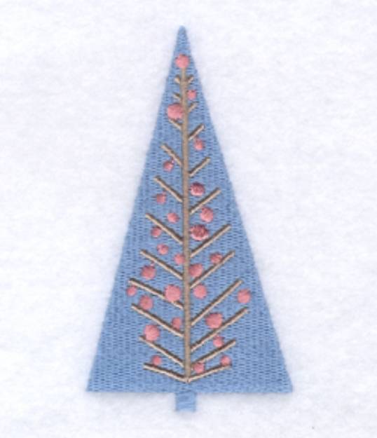 Picture of Funky Xmas Tree #8 Machine Embroidery Design