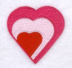 Picture of Funky Valentine Heart #11 Machine Embroidery Design