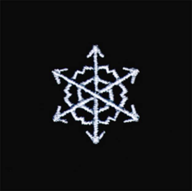 Picture of Snowflake #7 Machine Embroidery Design
