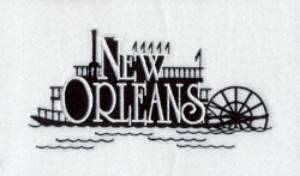 Picture of New Orleans Steamboat Machine Embroidery Design