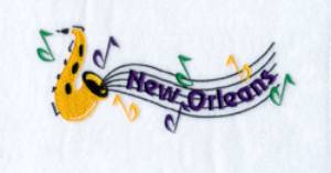 Picture of New Orleans Jazz Symbols Machine Embroidery Design