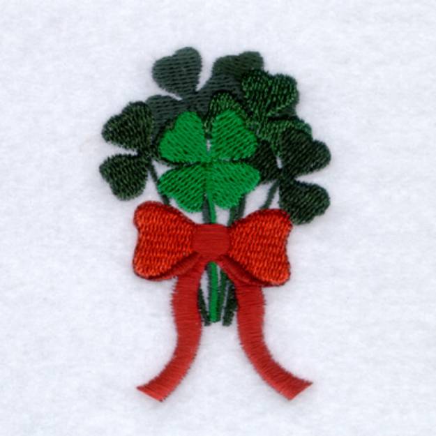 Picture of Shamrock Bouquet Machine Embroidery Design