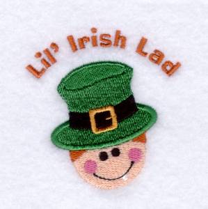 Picture of Lil Irish Lad Machine Embroidery Design