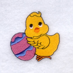 Easter Chick Machine Embroidery Design