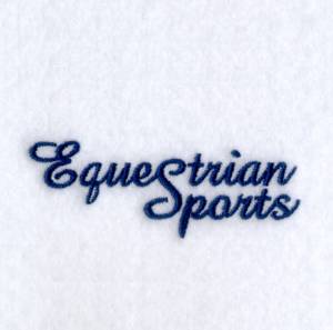 Picture of Equestrian Sports Machine Embroidery Design
