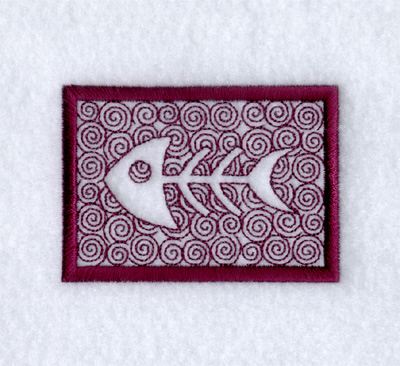 Stylin Fishy Machine Embroidery Design
