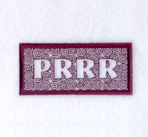 Picture of Stylin Prrr Machine Embroidery Design
