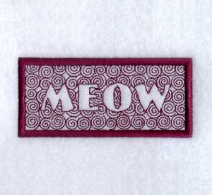 Picture of Stylin Meow Machine Embroidery Design