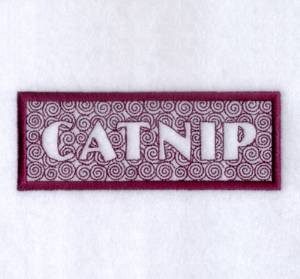 Picture of Stylin Catnip Machine Embroidery Design