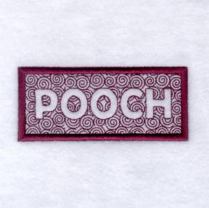 Picture of Stylin Pooch Text Machine Embroidery Design