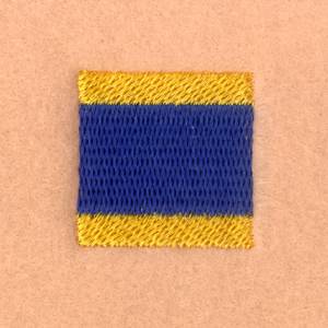 Picture of Nautical Flag "D" Machine Embroidery Design