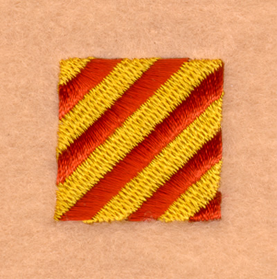 Nautical Flag "Y" Machine Embroidery Design