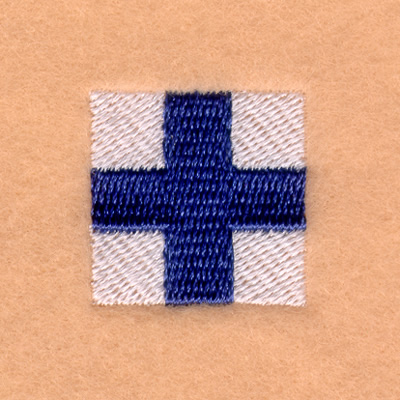 Nautical Flag "X" Machine Embroidery Design