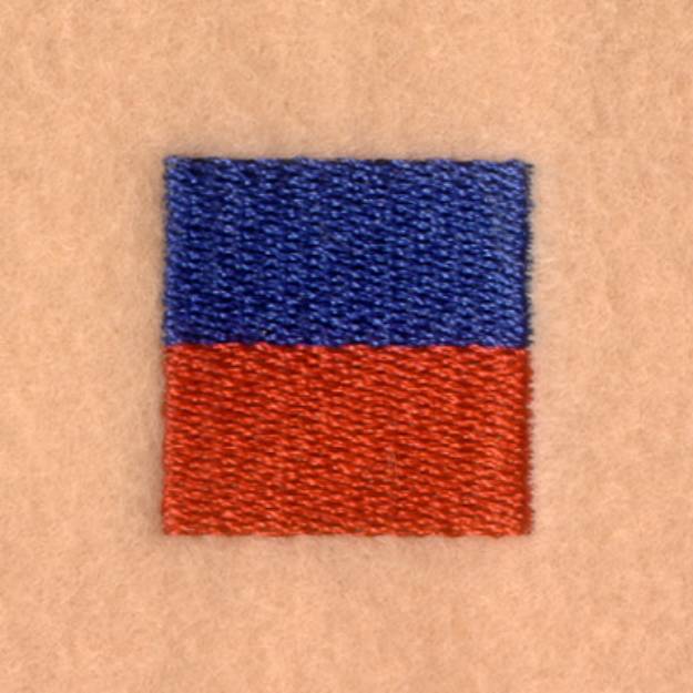 Picture of Nautical Flag "E" Machine Embroidery Design