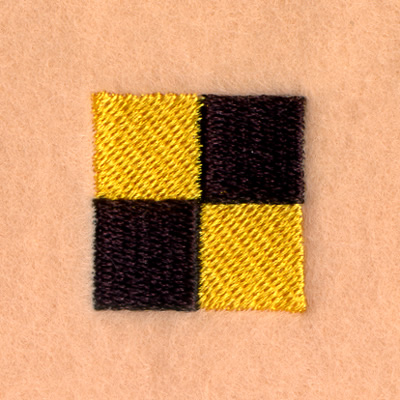 Nautical Flag "L" Machine Embroidery Design