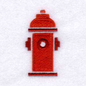 Picture of Fire Hydrant 2 Machine Embroidery Design