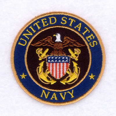 United States Navy Seal Machine Embroidery Design