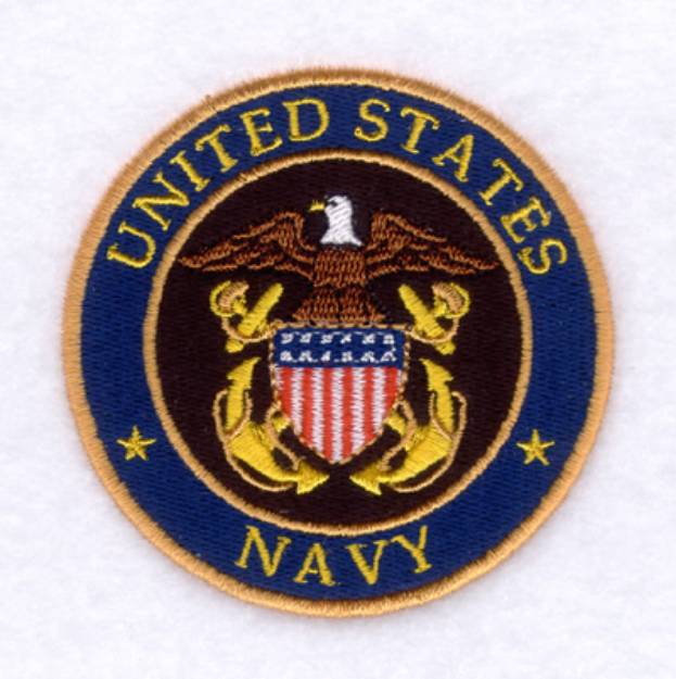 Picture of United States Navy Seal Machine Embroidery Design