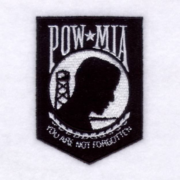 Picture of POW MIA Seal Machine Embroidery Design