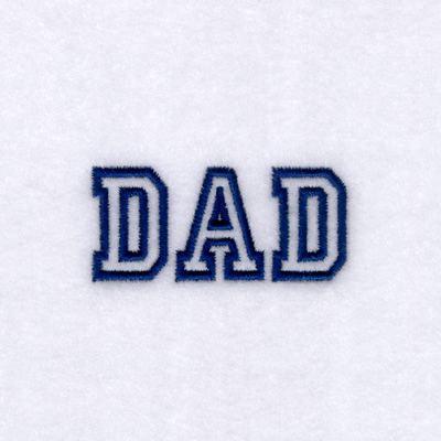 Dad - Military 2 Machine Embroidery Design