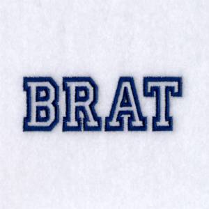 Picture of Brat - Military 2 Machine Embroidery Design