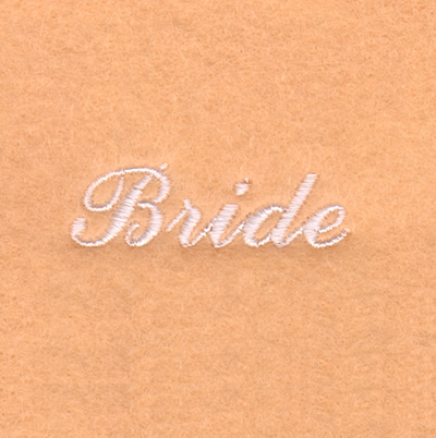 Bride Machine Embroidery Design
