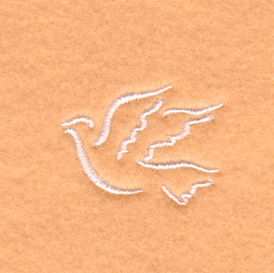 Wedding Dove Machine Embroidery Design