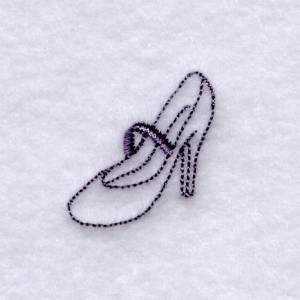 Picture of Wedding Shoe Machine Embroidery Design
