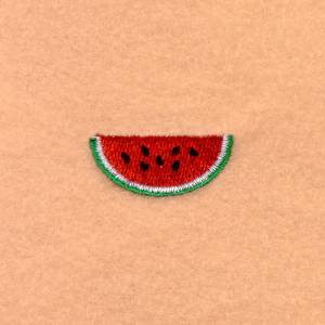 Picture of Summer Beach Watermelon Machine Embroidery Design