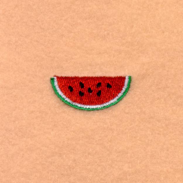 Picture of Summer Beach Watermelon Machine Embroidery Design