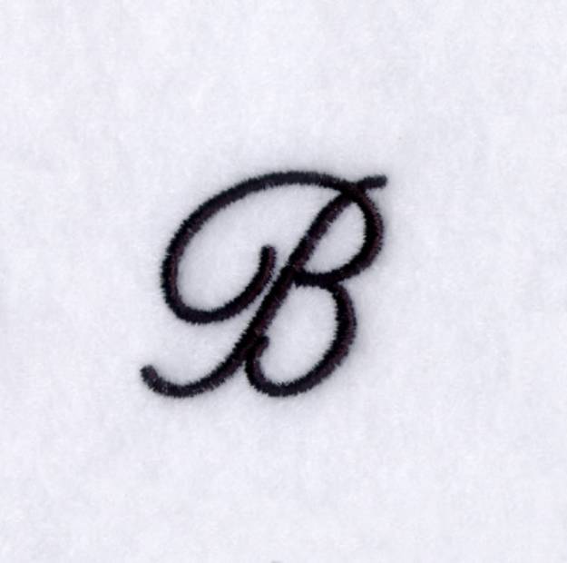 Picture of Script B Machine Embroidery Design