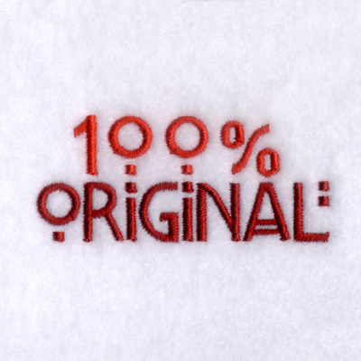 100% Original Machine Embroidery Design