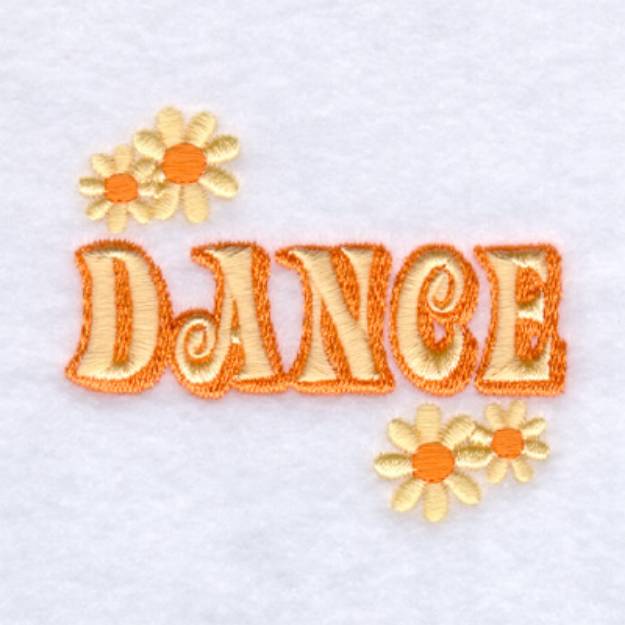 Picture of Groovy Dance Machine Embroidery Design