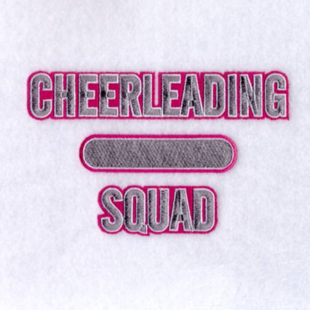 Picture of Cheerleading Squad   Machine Embroidery Design