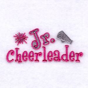 Picture of Jr. Cheerleader Machine Embroidery Design