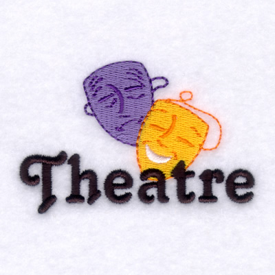 Theatre Machine Embroidery Design