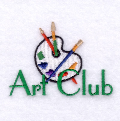 Art Club Machine Embroidery Design