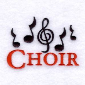 Picture of Choir Machine Embroidery Design