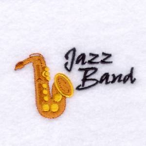Picture of Jazz Band Machine Embroidery Design