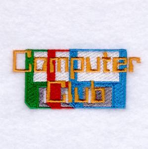 Picture of Computer Club Machine Embroidery Design