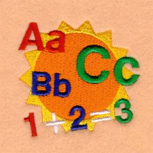 Picture of ABC & 123s Machine Embroidery Design