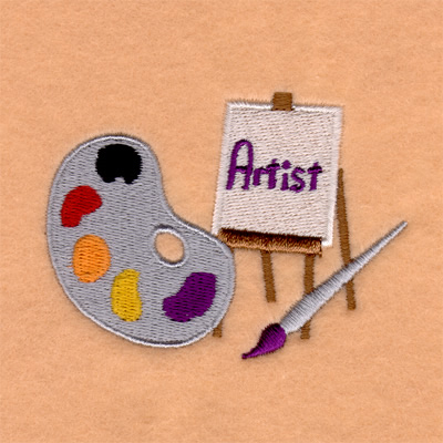 Artist Machine Embroidery Design