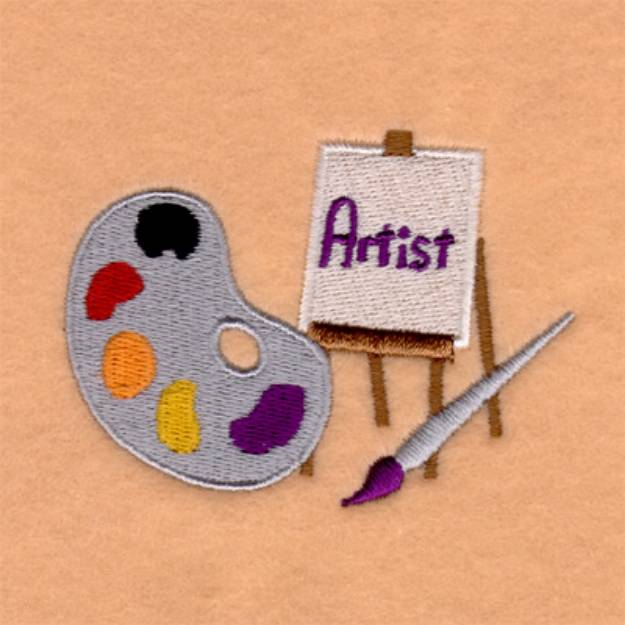 Picture of Artist Machine Embroidery Design