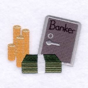 Picture of Banker Machine Embroidery Design