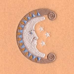 Picture of Southern Moon Machine Embroidery Design